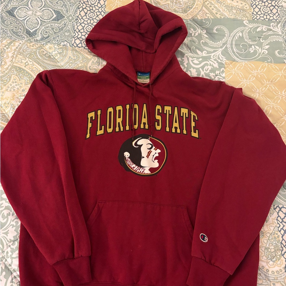Champion Florida State Hoodie, Size L